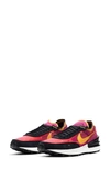 Nike Waffle One Sneaker In Dark Beetroot/ Orange/ Sport