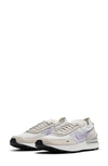 Nike Women's Waffle One Casual Sneakers From Finish Line In White/ Lilac/ Light Bone