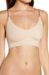 True & Co. True Body Triangle Convertible Strap Bralette In Desert