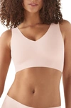 True & Co. True Body V-neck Bralette In Peony