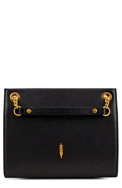 38003248?w=400 Thacker Ali Leather Crossbody Bag In Black Excellent Pre-Owned Condition main image 0