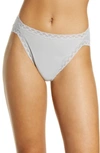 Natori Bliss Cotton French Cut Briefs In Mink