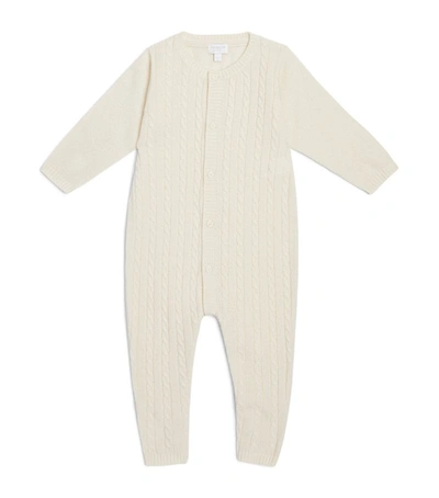 Harrods Of London Cashmere All-in-one (0-18 Months) In Ivory
