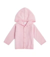 HARRODS OF LONDON HARRODS OF LONDON CASHMERE HOODED CARDIGAN (0-18 MONTHS),16794395