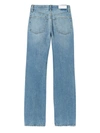 Re/done 90s Crop Low Slung Jeans In Medium Raf