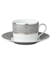 Bernardaud Sauvage Teacup In White/silver