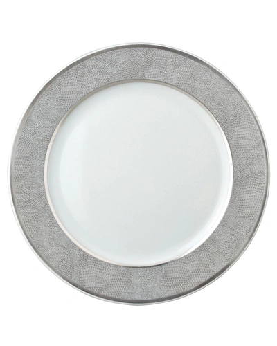 Bernardaud Sauvage Salad Plate In White/silver