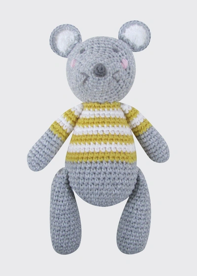 Albetta Mouse Crochet Rattle