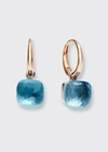 Pomellato Nudo Small Blue Topaz Drop Earrings