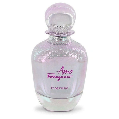 Ferragamo Salvatore  Amo Flowerful By Salvatore  Eau De Toilette Spray (tester) 3.4 oz