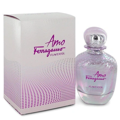 Ferragamo Salvatore  Amo Flowerful By Salvatore  Eau De Toilette Spray 3.4 oz