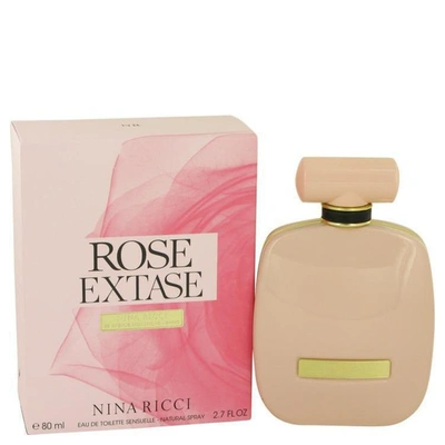 Nina Ricci Rose Extase By  Eau De Toilette Sensuelle Spray 2.7 oz