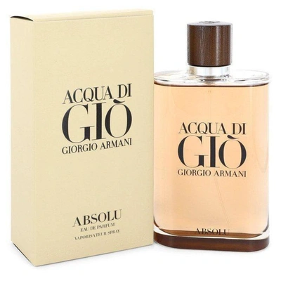 Giorgio Armani Acqua Di Gio Absolu By  Eau De Parfum Spray 6.7 oz