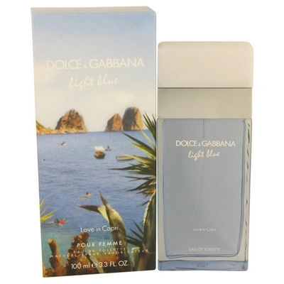 Dolce & Gabbana Light Blue Love In Capri By  Eau De Toilette Spray 3.4 oz