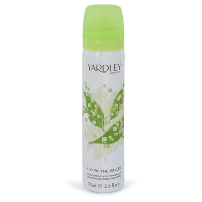 Yardley London Royall Fragrances Lily Of The Valley Yardley By  Body Spray 2.6 oz