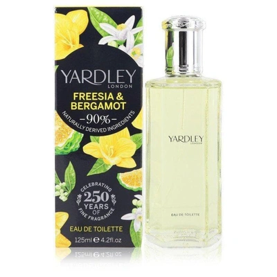 Yardley London Yardley Freesia & Bergamot By  Eau De Toilette Spray 4.2 oz