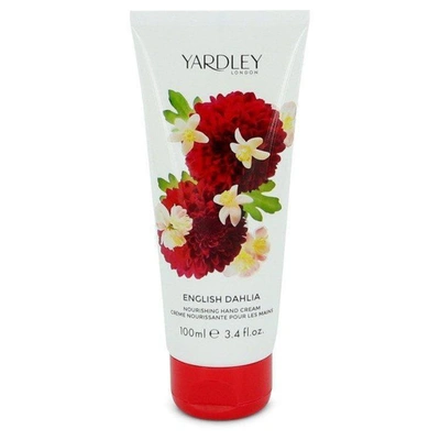 Yardley London Royall Fragrances English Dahlia By  Hand Cream 3.4 oz