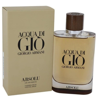 Giorgio Armani Acqua Di Gio Absolu By  Eau De Parfum Spray 4.2 oz