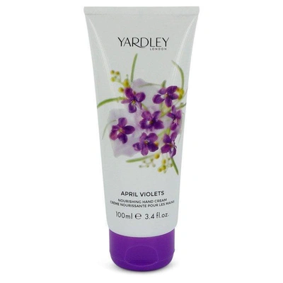 Yardley London Royall Fragrances April Violets By  Hand Cream 3.4 oz