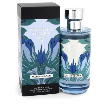 Prada L'homme Water Splash By  Eau De Toilette Spray 5.1 oz