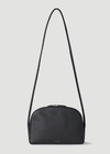 The Row Single Mignon Shoulder Bag In Calf Leather In Mocha