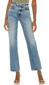 Slvrlake London Cropped Straight-leg Jeans In Blue