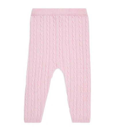 Harrods Of London Cashmere Leggings (0-18 Months) In Pink