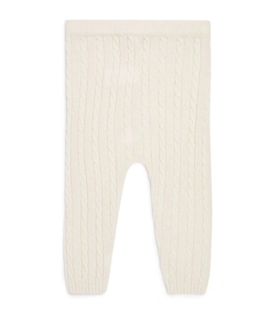 Harrods Of London Cashmere Leggings (0-18 Months) In Ivory