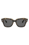 Ray Ban 52mm Square Sunglasses In Havana