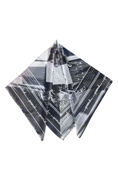 The Phluid Project Pride Bandana In Black White