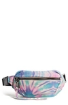 Aimee Kestenberg Milan Leather Belt Bag In Sprial Tie Dye