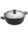 Scanpan Classic 8.25-qt. Nonstick Stew Pot With Lid In Black