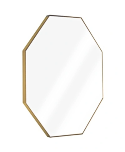 Crystal Art Gallery American Art Decor Octagon Wall Vanity Infinity Mirror In Gold
