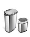 NINE STARS GROUP USA INC RECTANGULAR MOTION SENSOR TRASH CAN COMBINATION SET