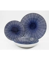 Godinger Blue 12 Pc. Dinnerware Set, Service For 4 In Blue
