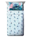 Lilo Stitch Lilo And Stitch Floral Fun 4-pc. Sheet Set, Twin In Multicolor