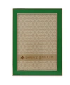 Lawrence Frames Metal And Enamel Picture Frame, 5" X 7" In Green