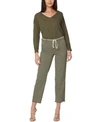 Nydj Relaxed Trouser Pants In Stretch Twill In Moss