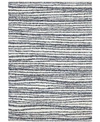 Jennifer Adams Home Closeout! Orian Cotton Tail Knitted All Over Neutral 6'7" X 9'6" Area Rug In Blue
