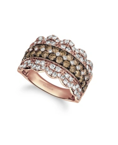 Le Vian 20th Anniversary Diamond Jubilee Crown Ring (2 Ct. T.w.) In 14k White Gold Or 14k Rose Gold, Exclusi