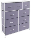 SORBUS 9-DRAWERS CHEST DRESSER