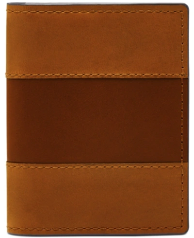 Fossil Men's Everett Card Bifold Wallet In Medium Brown