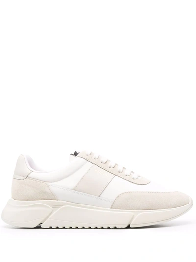 Axel Arigato Genesis Vintage Runner Recycled-nylon And Leather Trainers In Neutrals