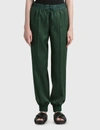 JIL SANDER WOOL TAPERED JOGGERS