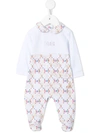 Alviero Martini Monogram Map-print Pajamas In White