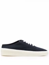 Fear Of God Navy Canvas 101 Backless Sneakers