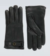 ALEXANDER MCQUEEN NEW BIKER LEATHER GLOVES,P00565990