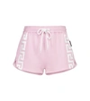 VERSACE GRECA COTTON-BLEND SHORTS,P00574727