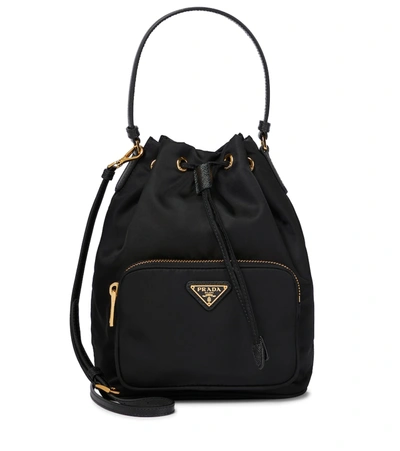 PRADA DUET SMALL RE-NYLON BUCKET BAG,P00589229