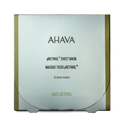 Ahava Pretinol Sheet Mask (6-pk)